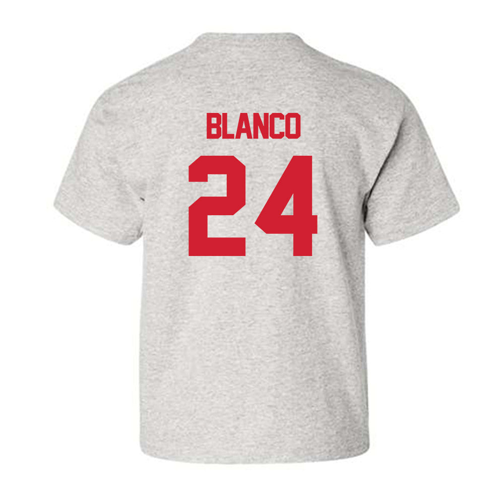 Louisiana - NCAA Football : Steven Blanco - Sports Shersey Youth T-Shirt-1