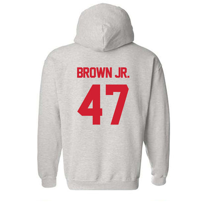 Louisiana - NCAA Football : Maurice Brown Jr. - Sports Shersey Hooded Sweatshirt-1
