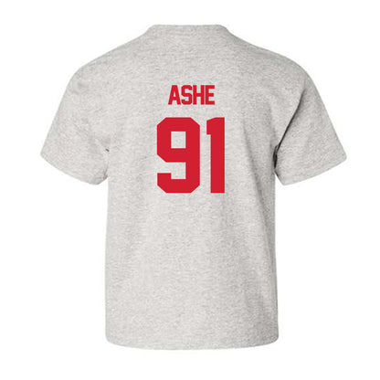 Louisiana - NCAA Football : Priest Ashe - Sports Shersey Youth T-Shirt-1