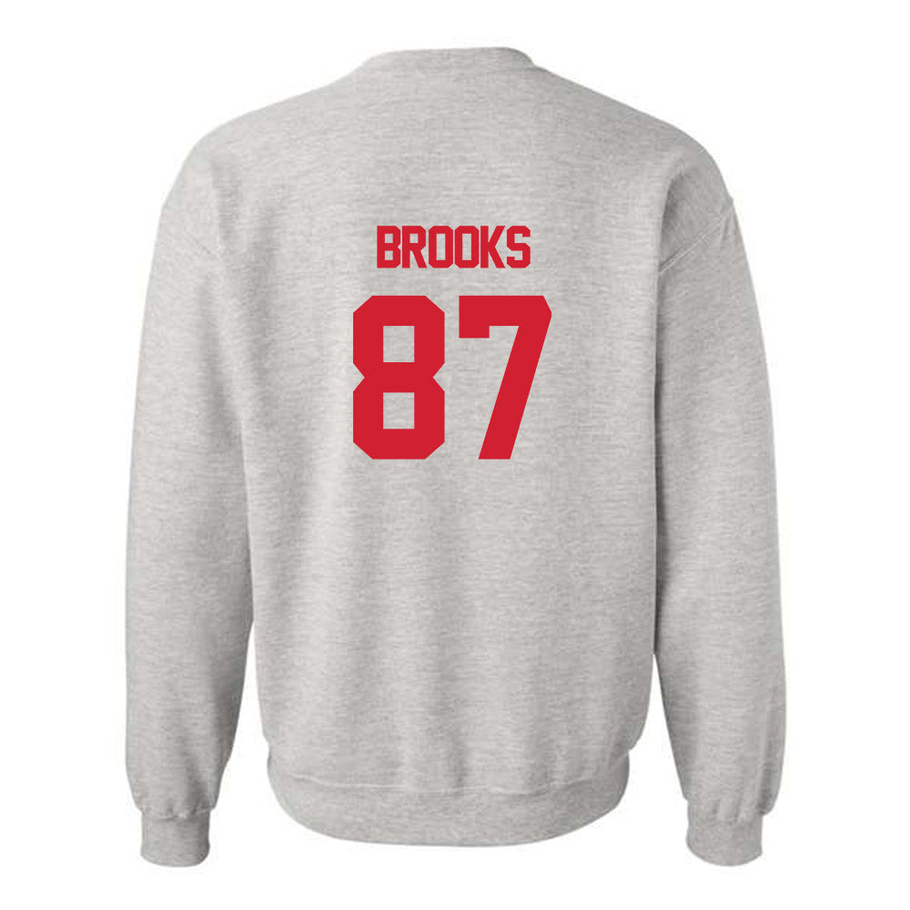Louisiana - NCAA Football : Kristion Brooks - Sports Shersey Crewneck Sweatshirt-1