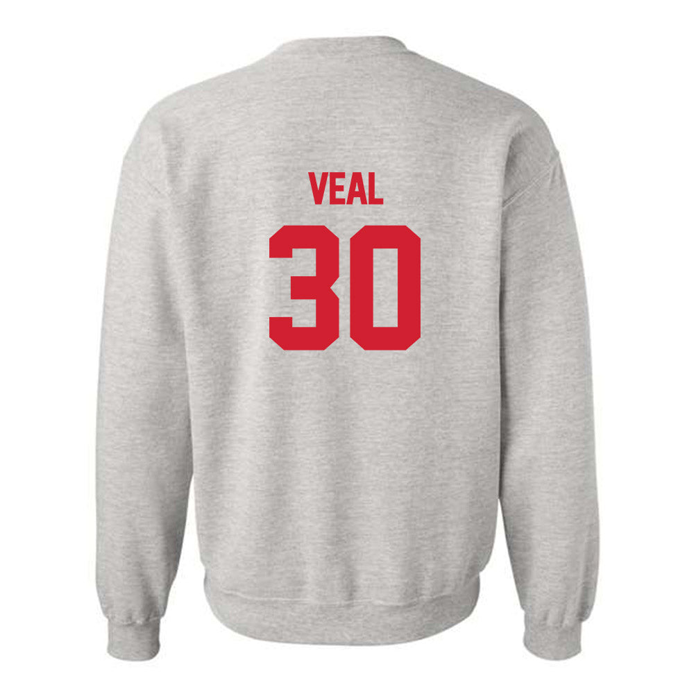 Louisiana - NCAA Football : Ethan Veal - Sports Shersey Crewneck Sweatshirt-1