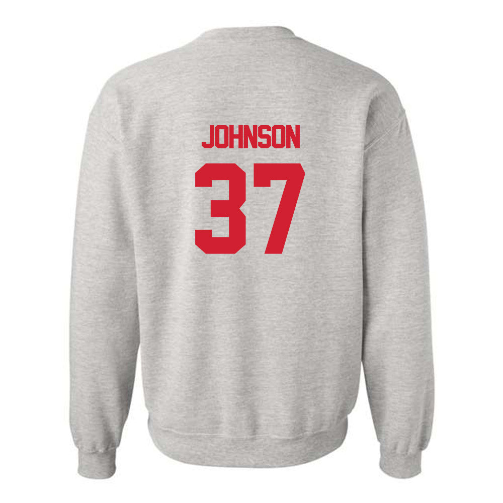 Louisiana - NCAA Football : Micah Johnson - Sports Shersey Crewneck Sweatshirt-1