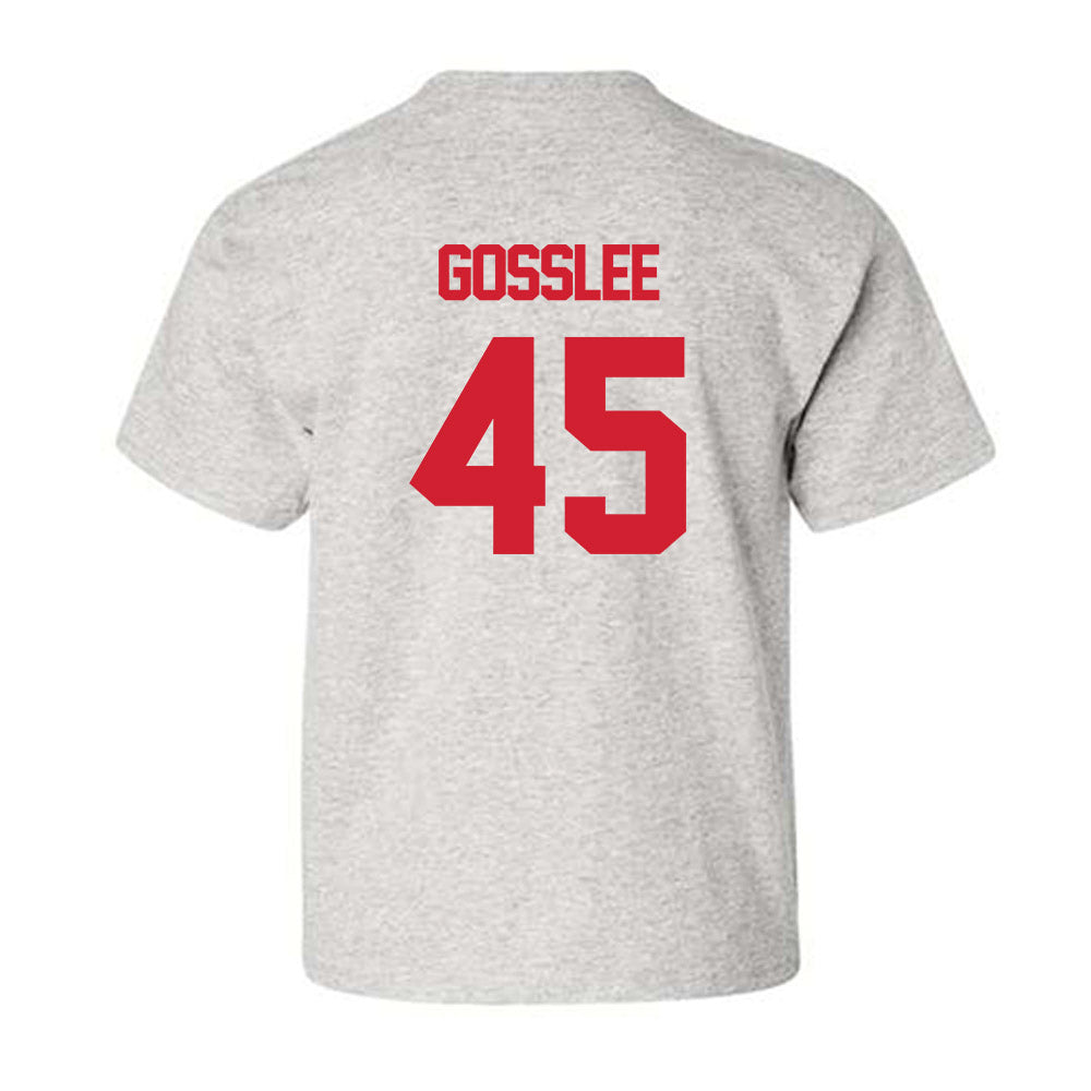 Louisiana - NCAA Football : Patrick Gosslee - Sports Shersey Youth T-Shirt-1
