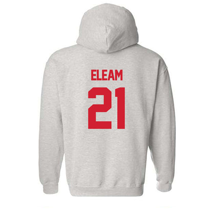 Louisiana - NCAA Football : Maurion Eleam - Sports Shersey Hooded Sweatshirt-1