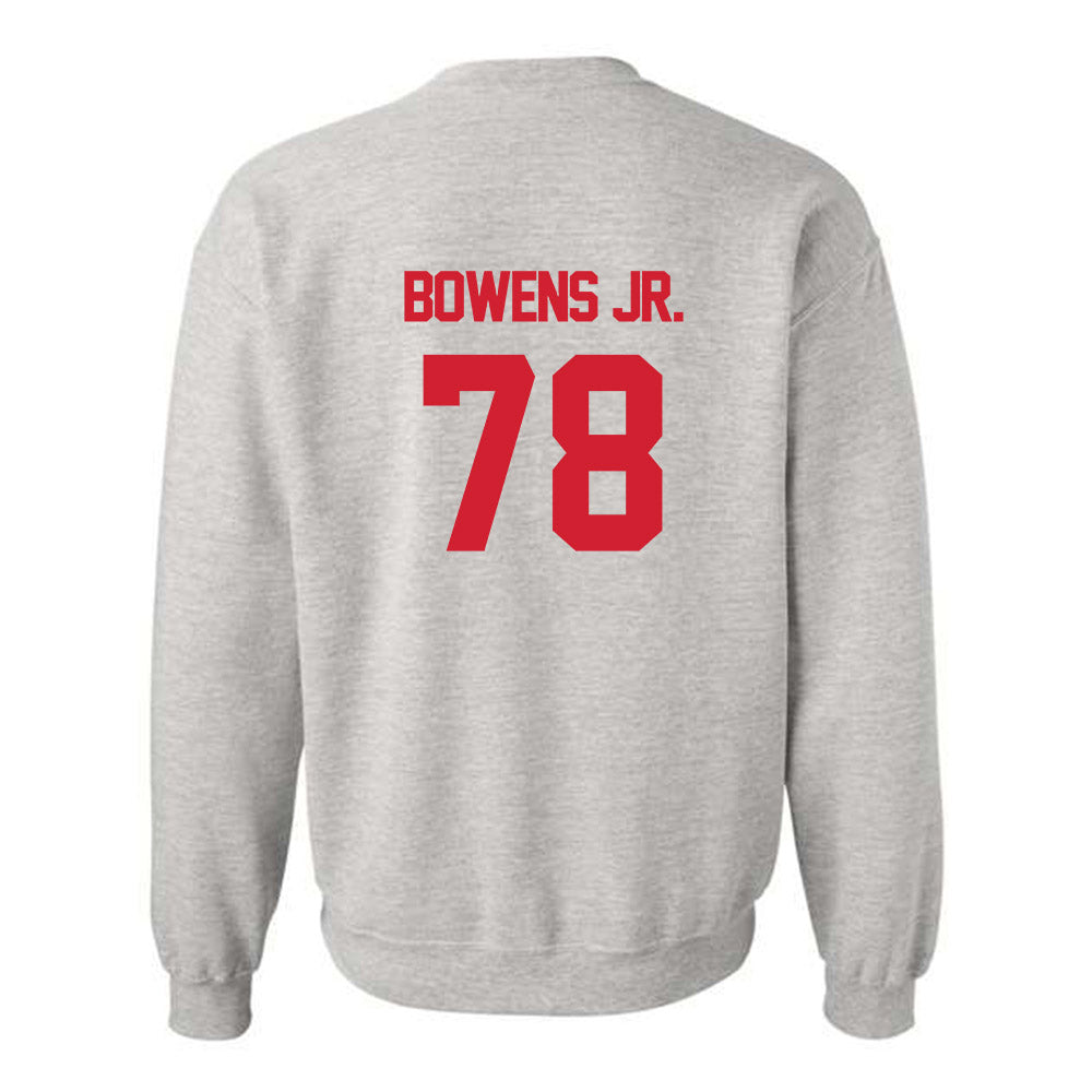 Louisiana - NCAA Football : Michael Bowens Jr. - Sports Shersey Crewneck Sweatshirt-1
