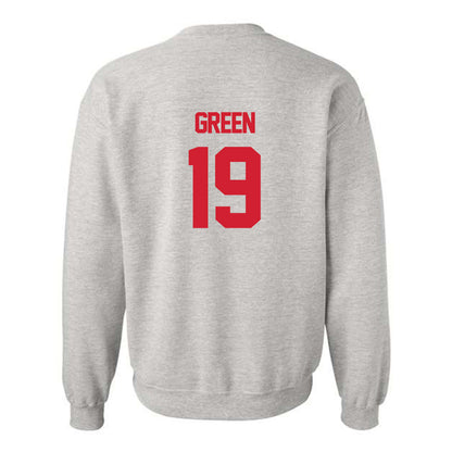 Louisiana - NCAA Football : Luke Green - Sports Shersey Crewneck Sweatshirt-1