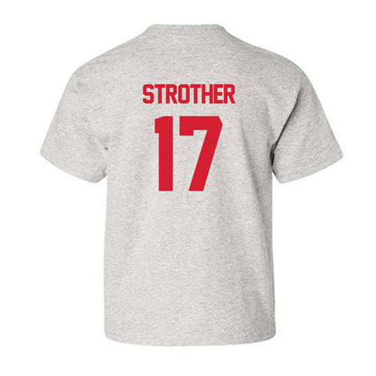 Louisiana - NCAA Football : Landon Strother - Sports Shersey Youth T-Shirt-1