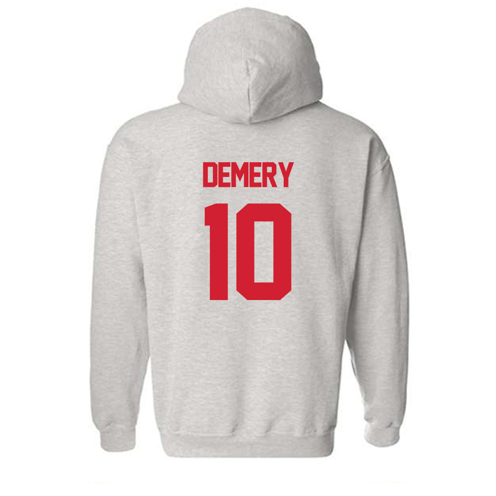Louisiana - NCAA Football : Avery Demery - Sports Shersey Hooded Sweatshirt-1