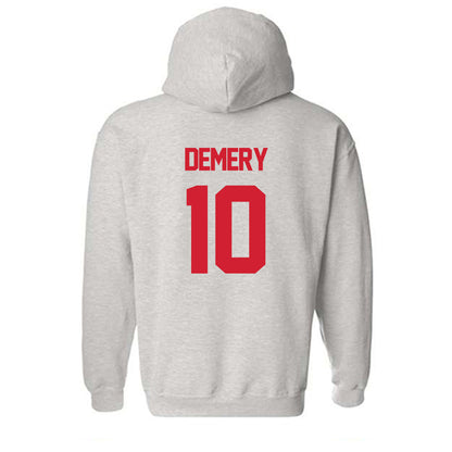 Louisiana - NCAA Football : Avery Demery - Sports Shersey Hooded Sweatshirt-1