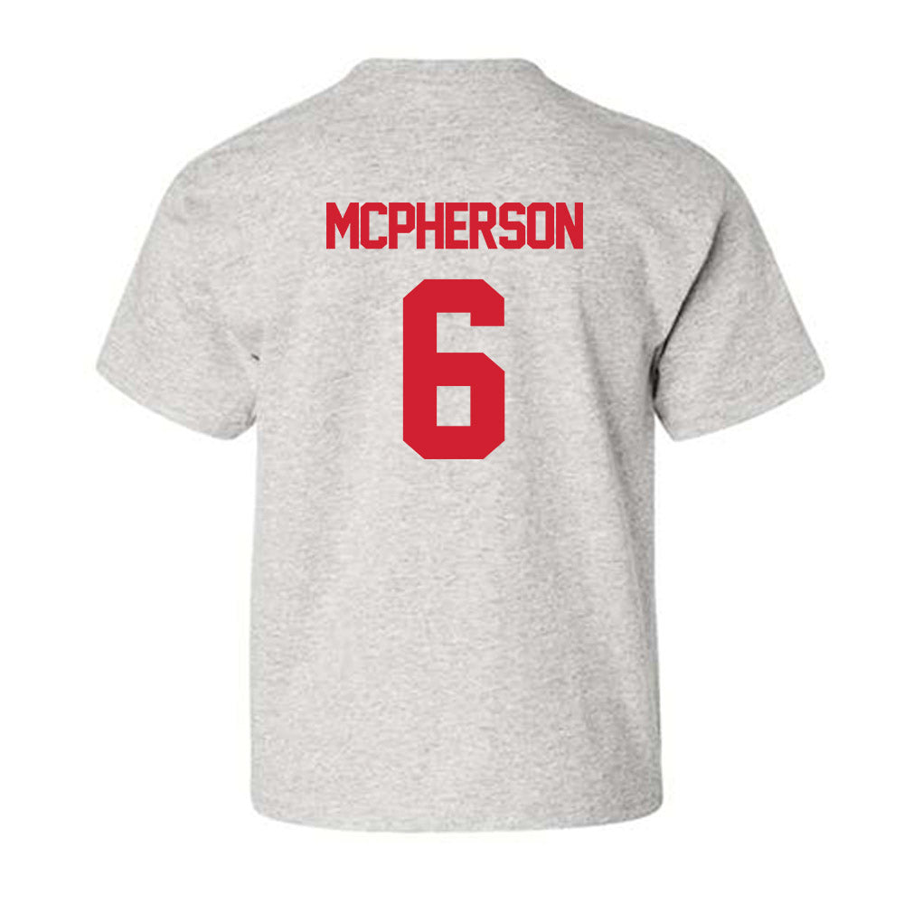 Louisiana - NCAA Football : conor Mcpherson - Sports Shersey Youth T-Shirt-1