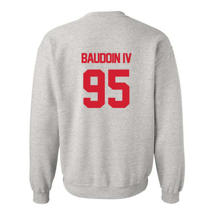 Louisiana - NCAA Football : Maxie Baudoin IV - Sports Shersey Crewneck Sweatshirt-1