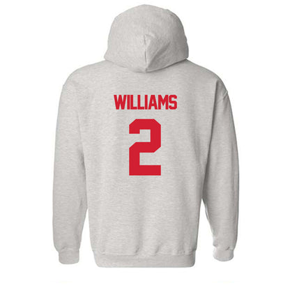 Louisiana - NCAA Football : Ashley Williams - Sports Shersey Hooded Sweatshirt-1
