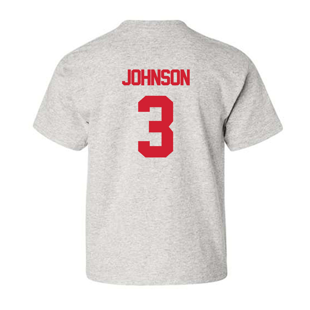 Louisiana - NCAA Football : Micah Johnson - Sports Shersey Youth T-Shirt-1