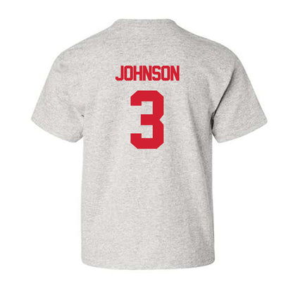 Louisiana - NCAA Football : Micah Johnson - Sports Shersey Youth T-Shirt-1