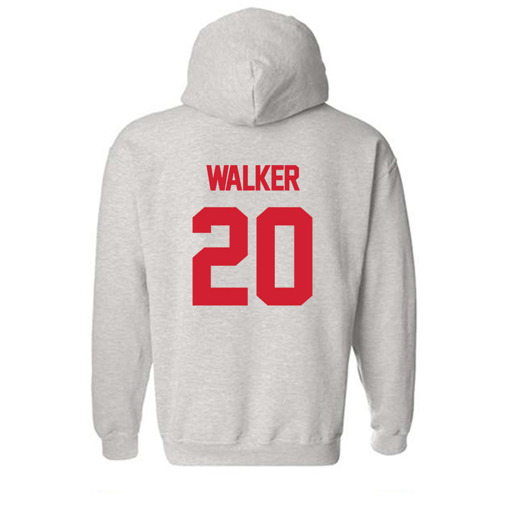 Louisiana - NCAA Football : Braylon Walker - Sports Shersey Hooded Sweatshirt-1