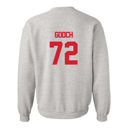 Louisiana - NCAA Football : J'Marion Gooch - Sports Shersey Crewneck Sweatshirt-1