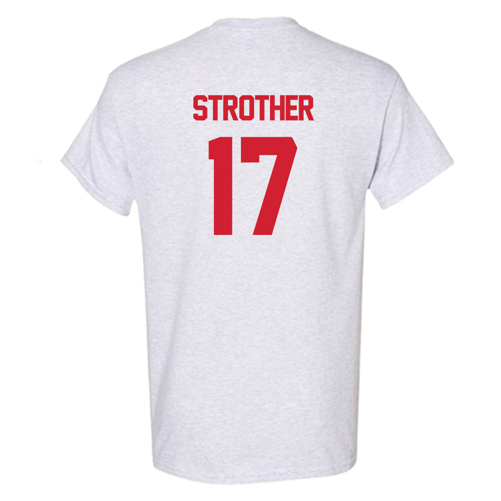 Louisiana - NCAA Football : Landon Strother - Sports Shersey T-Shirt-1