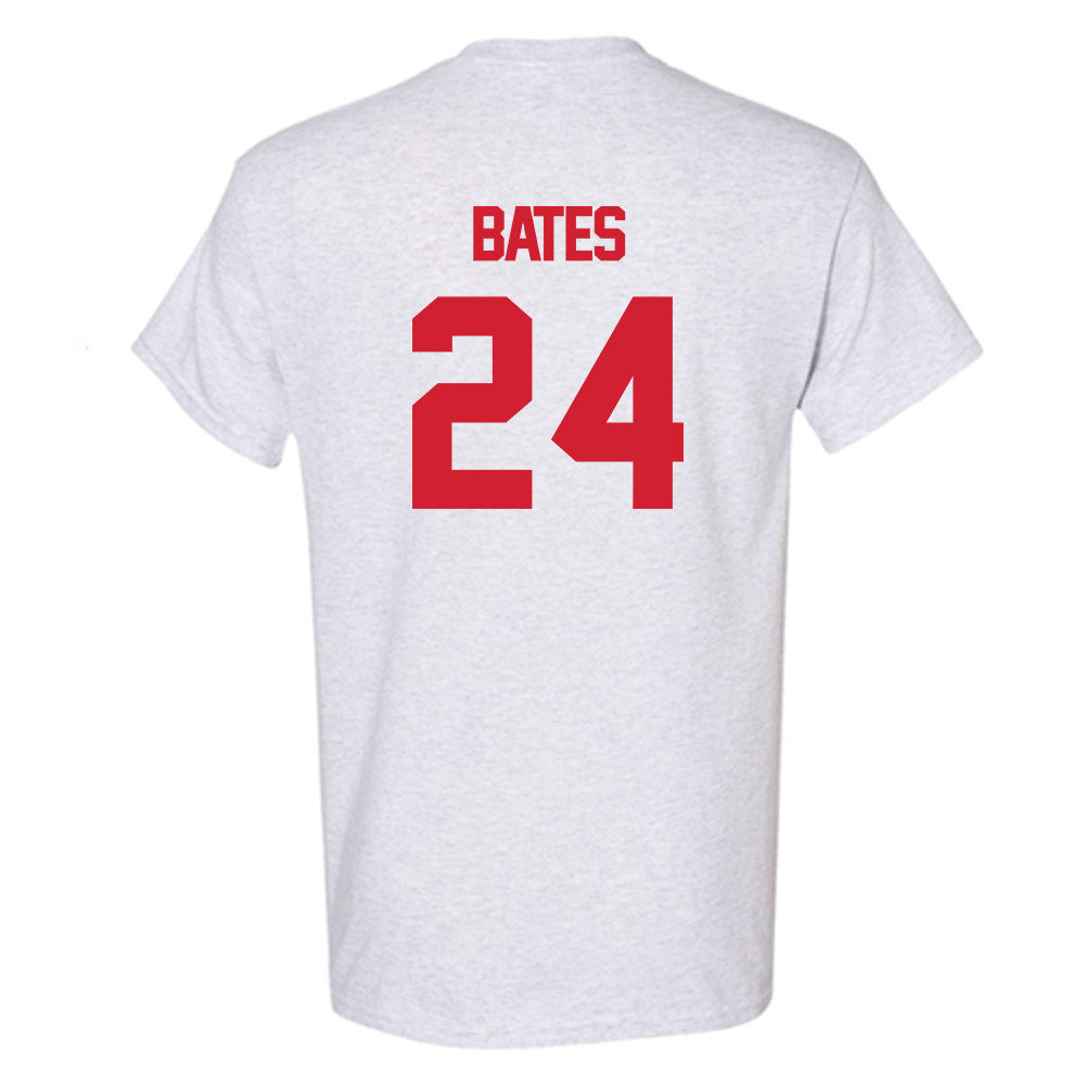 Louisiana - NCAA Football : Lake Bates - Sports Shersey T-Shirt-1