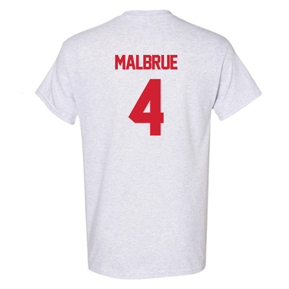 Louisiana - NCAA Football : Princeton Malbrue - Sports Shersey T-Shirt-1