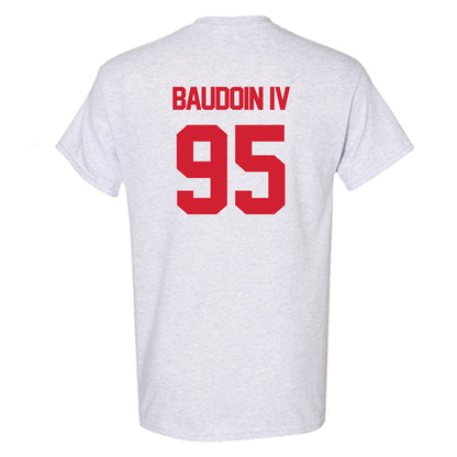 Louisiana - NCAA Football : Maxie Baudoin IV - Sports Shersey T-Shirt-1