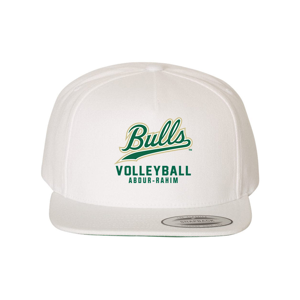 USF - NCAA Women's Volleyball : Samiyah Abdur-rahim - Snapback Hat-0