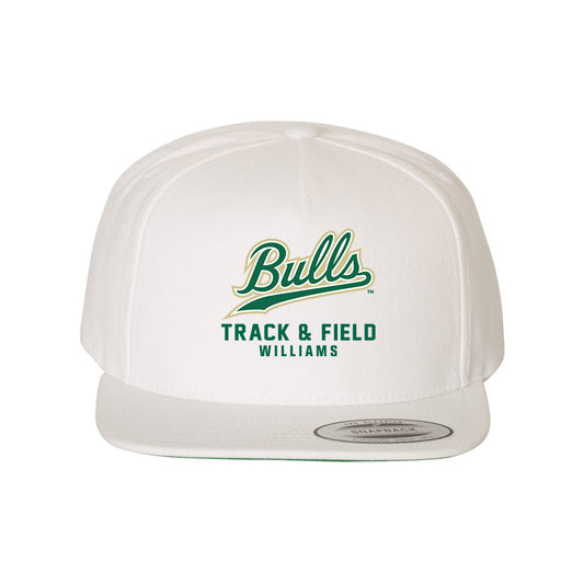 USF - NCAA Men's Track & Field : Elisha Williams - Snapback Hat-0