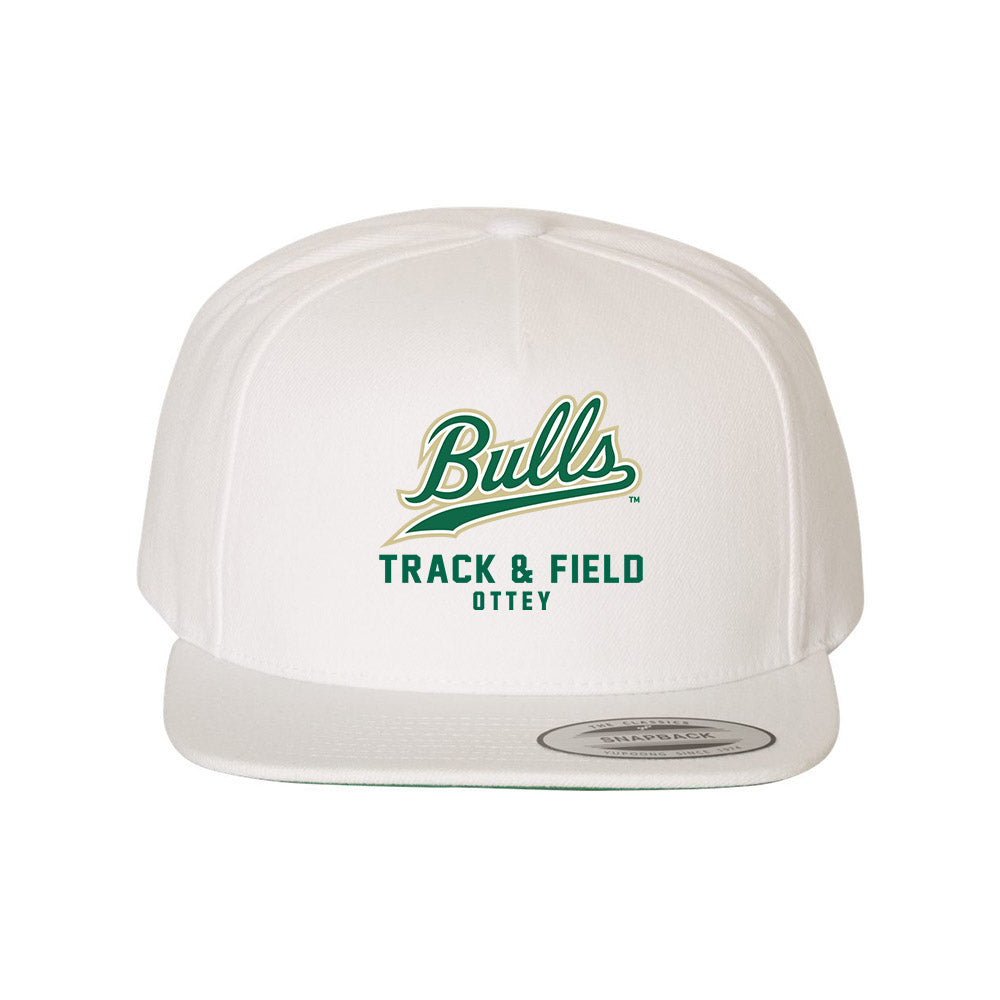USF - NCAA Men's Track & Field : Corey Ottey - Snapback Hat-0