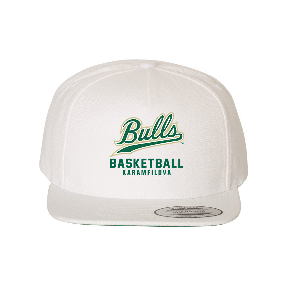 USF - NCAA Women's Basketball : Yana Karamfilova - Snapback Hat-0