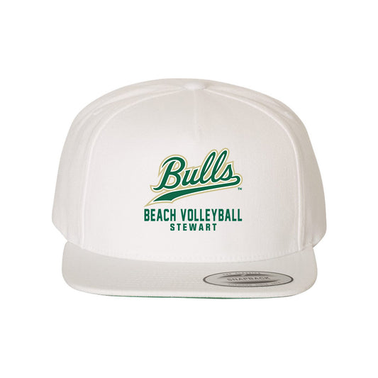 USF - NCAA Beach Volleyball : Kate Stewart - Snapback Hat-0