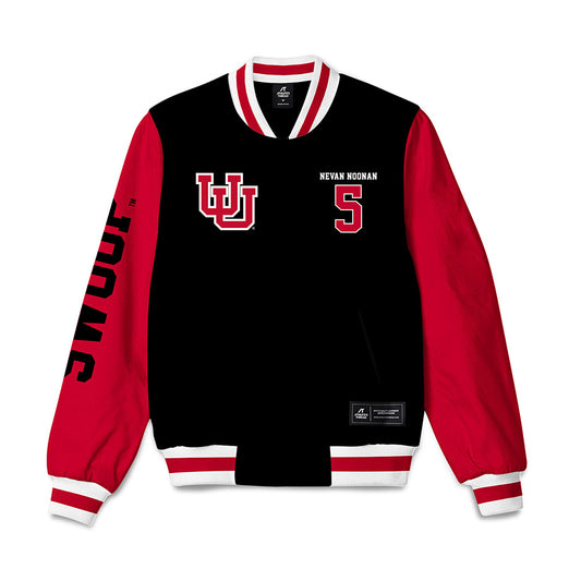 Utah - NCAA Baseball : Nevan Noonan - Bomber Jacket-0