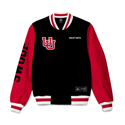 Utah - NCAA Women's Swimming & Diving : Hayley Smith - Bomber Jacket-0