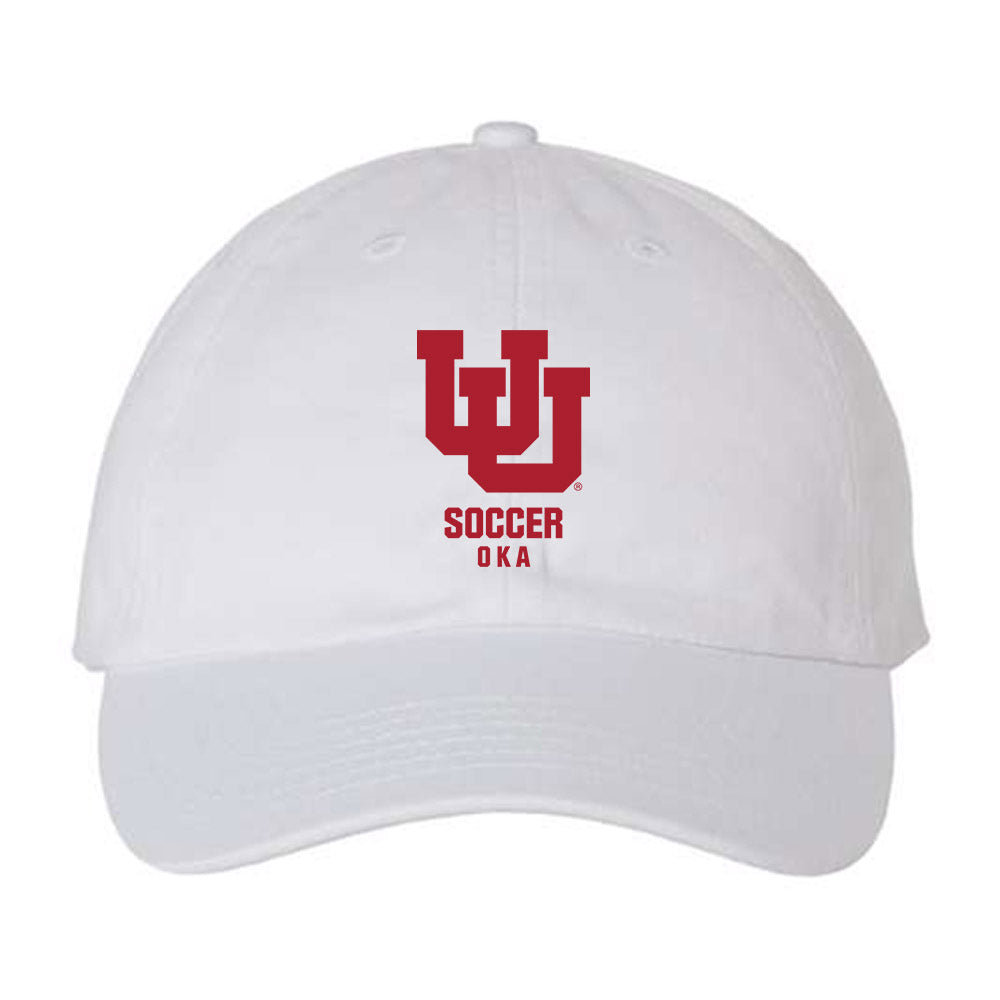 Utah - NCAA Women's Soccer : Julia Oka - Dad Hat-0