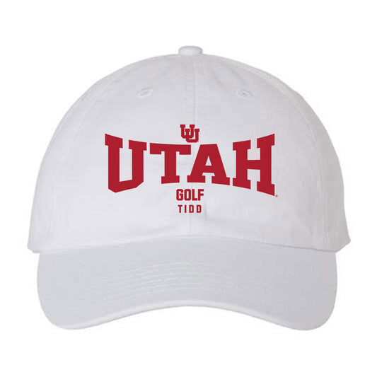 Utah - NCAA Men's Golf : Sam Tidd - Dad Hat