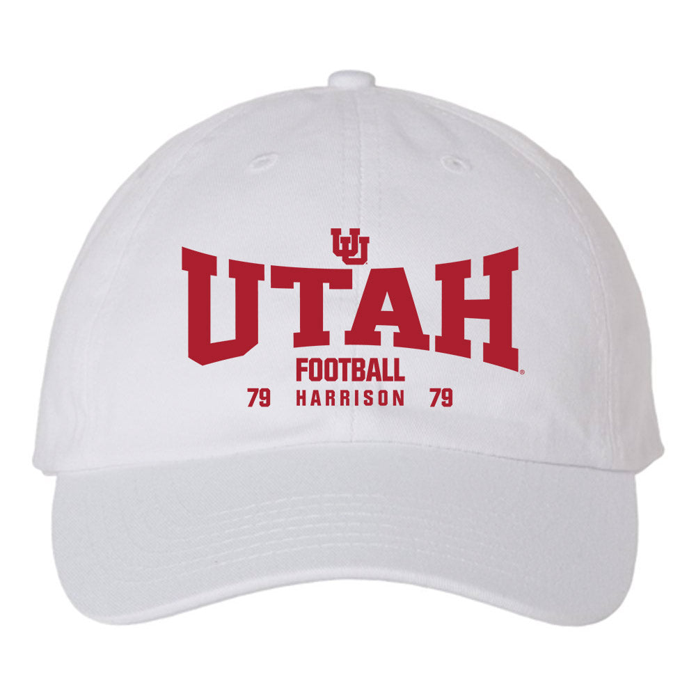Utah - NCAA Football : Alex Harrison - Dad Hat