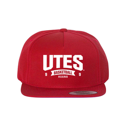 Utah - NCAA Men's Basketball : Jerry Huang - Snapback Hat