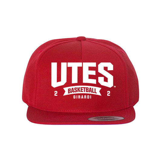 Utah - NCAA Women's Basketball : Lena Girardi - Snapback Hat-0