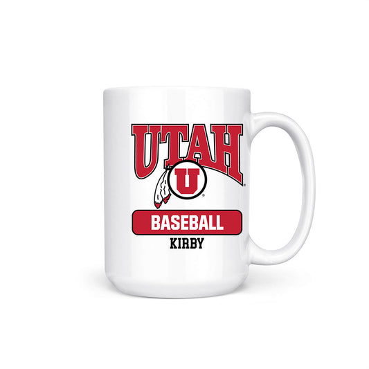 Utah - NCAA Baseball : Jackson Kirby - Coffee Mug-0