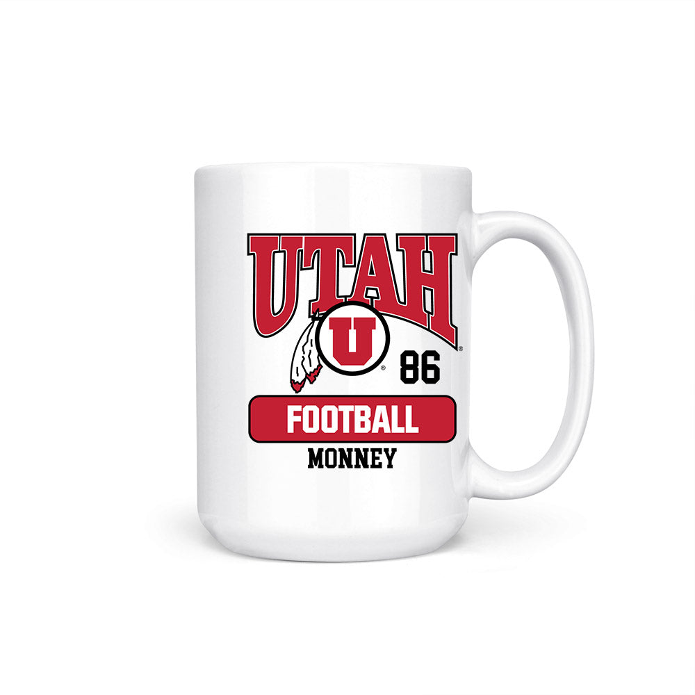 Utah - NCAA Football : Will Monney - Coffee Mug-0