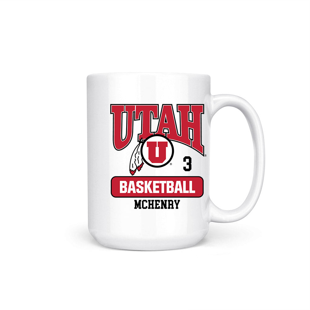 Utah - NCAA Men's Basketball : Don McHenry - Coffee Mug-0