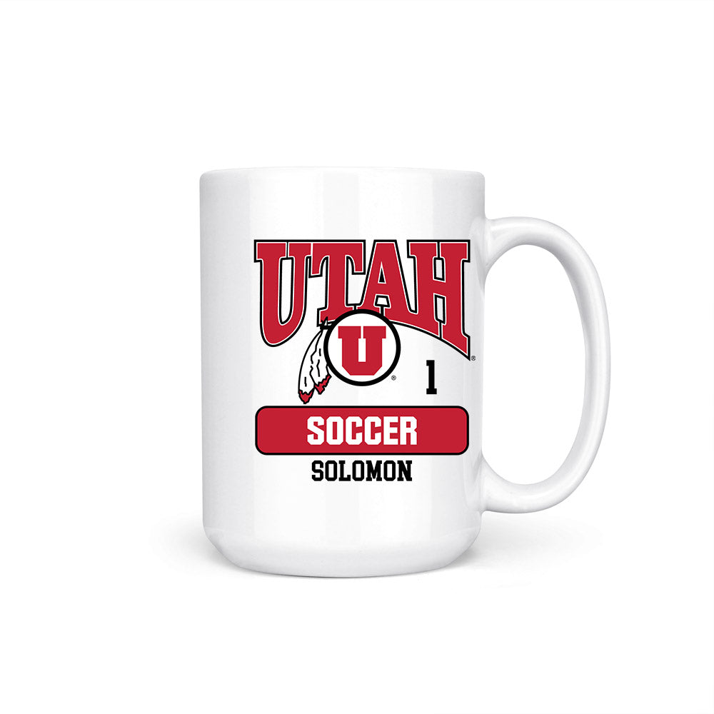 Utah - NCAA Women's Soccer : Anna Solomon - Coffee Mug-0