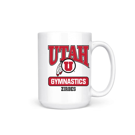 Utah - NCAA Women's Gymnastics : Ella Zirbes - Coffee Mug-0