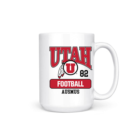 Utah - NCAA Football : Max Ausmus - Coffee Mug-0