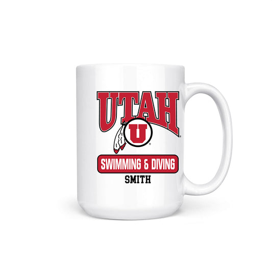 Utah - NCAA Women's Swimming & Diving : Hayley Smith - Coffee Mug-0