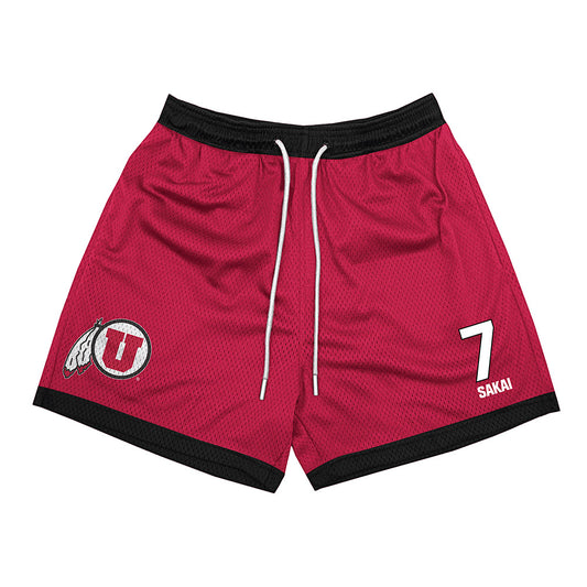Utah - NCAA Softball : Sianni Sakai - Shorts-0