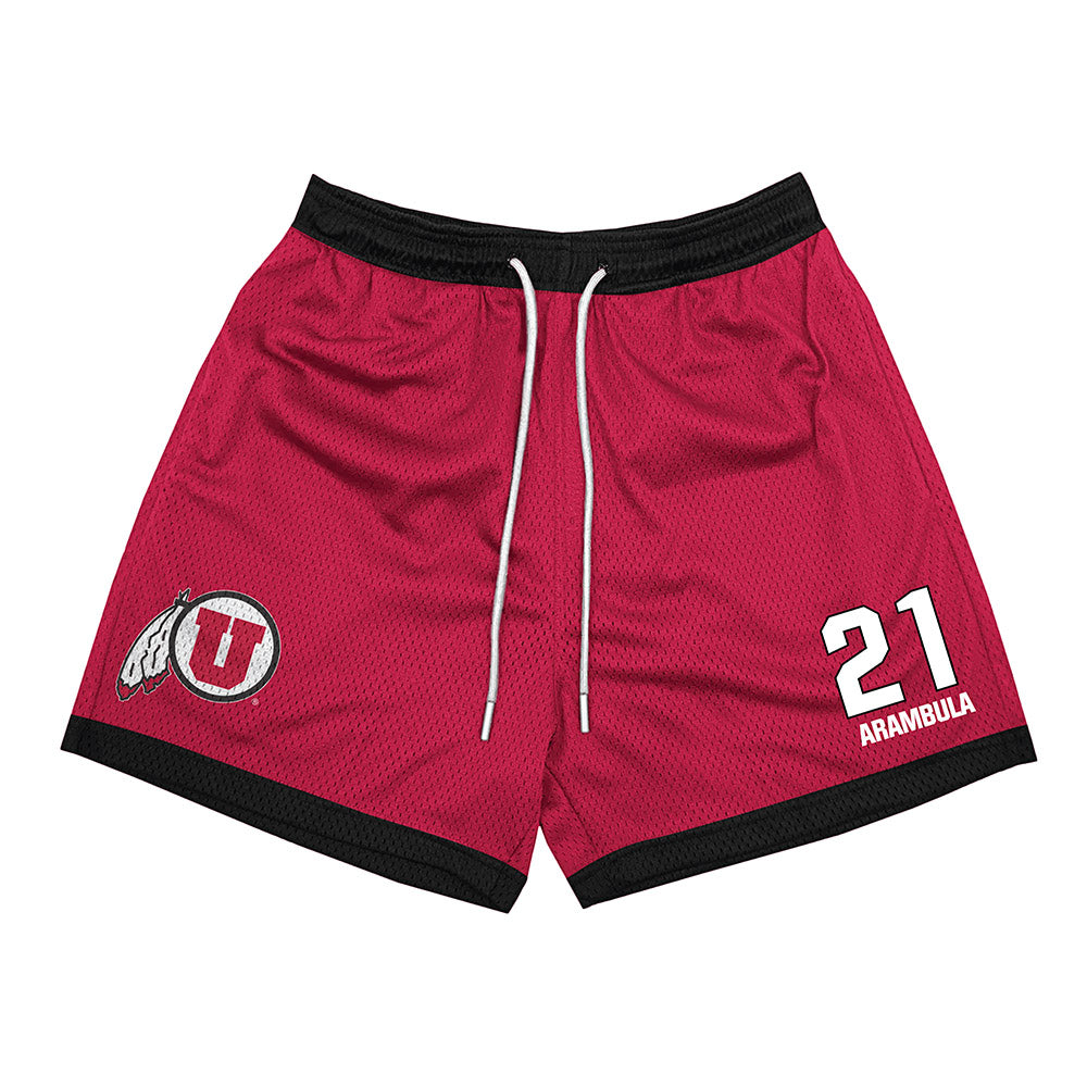 Utah - NCAA Baseball : Daniel Arambula - Shorts-0