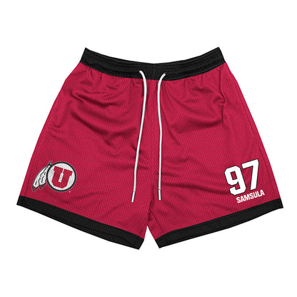 Utah - NCAA Football : Lucas Samsula - Shorts-0