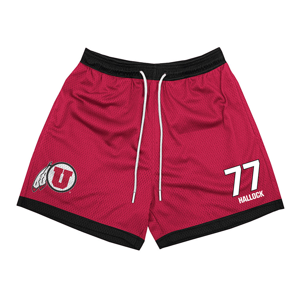 Utah - NCAA Football : Nick Hallock - Shorts-0