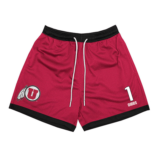 Utah - NCAA Women's Soccer : Erin Gibbs - Shorts-0