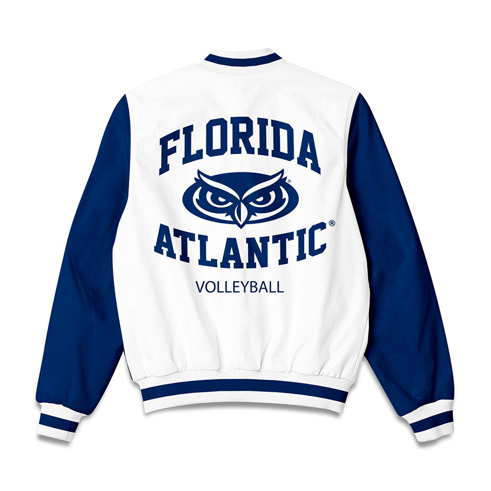 FAU - NCAA Women's Volleyball : kierstin bevelle - Bomber Jacket-1