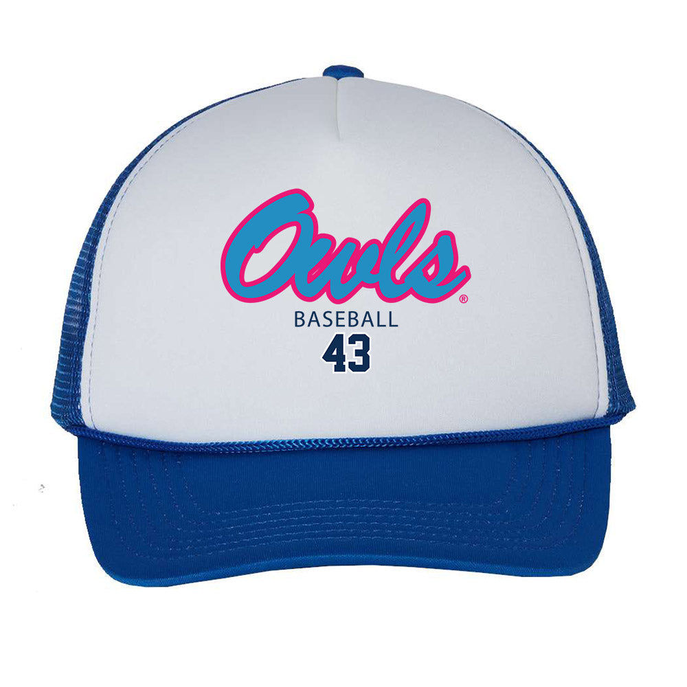 FAU - NCAA Baseball : Dalton Robinson - Trucker Hat-0